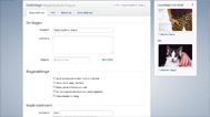 Inställningar för din blogg på Blogg.se